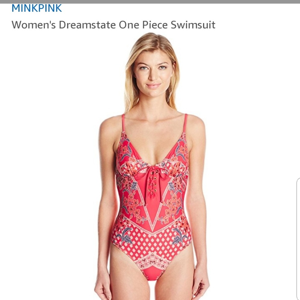 Minkpink one piece bathing suit